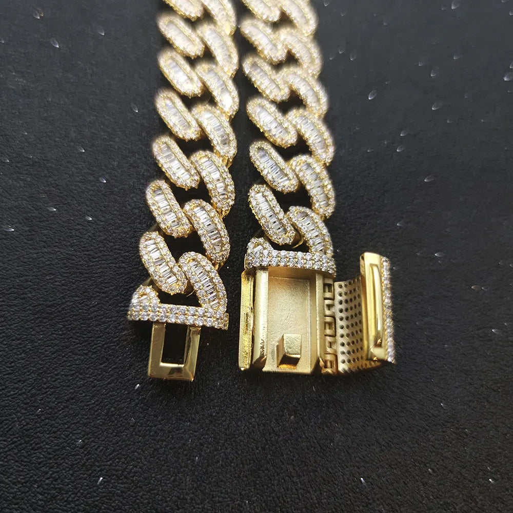 Iced Out Cuban Link Chain