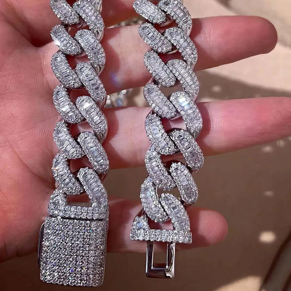 Iced Out Cuban Link Chain