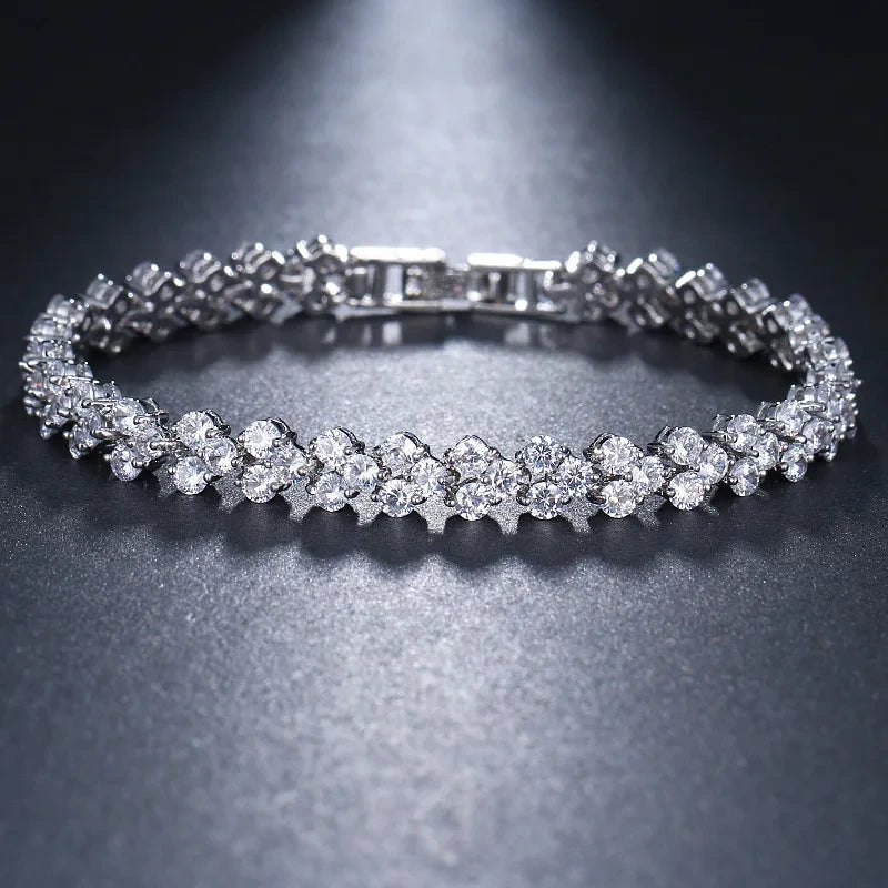 Cubic Zirconia Tennis Bracelet