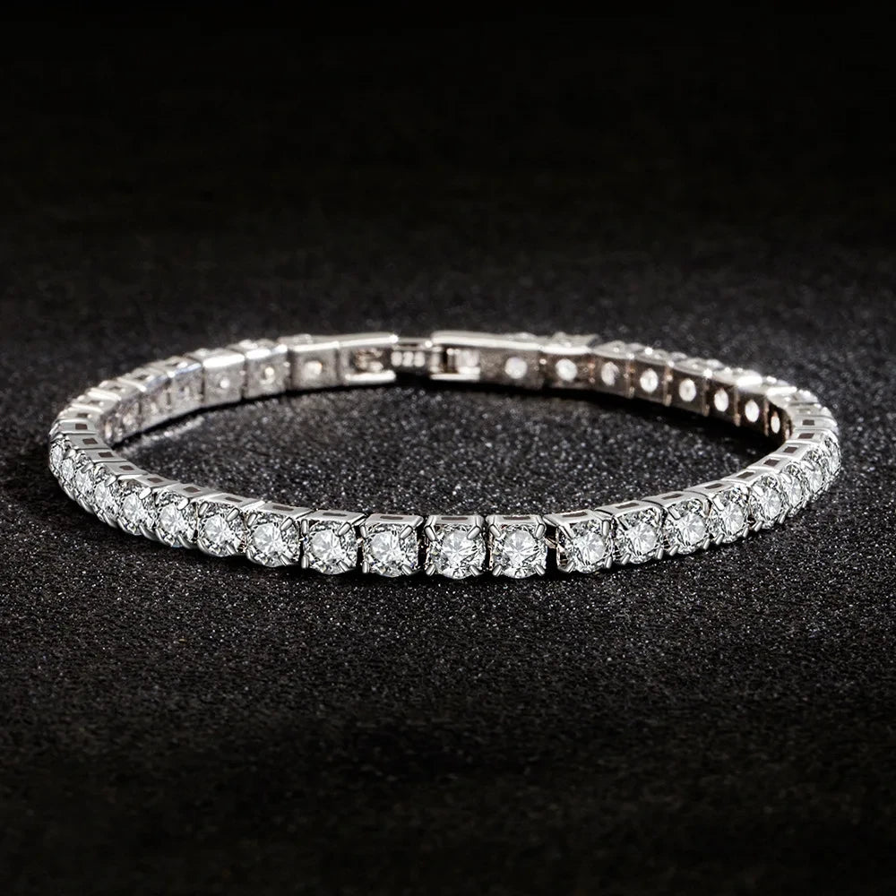 Cubic Zirconia Tennis Bracelet
