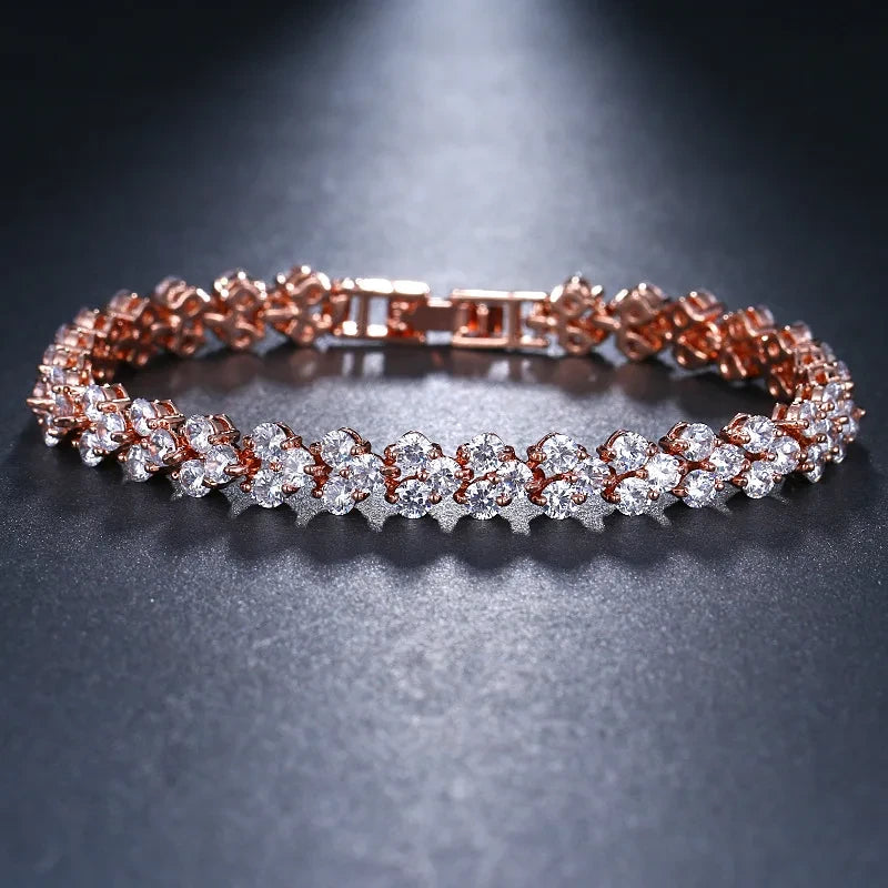 Cubic Zirconia Tennis Bracelet