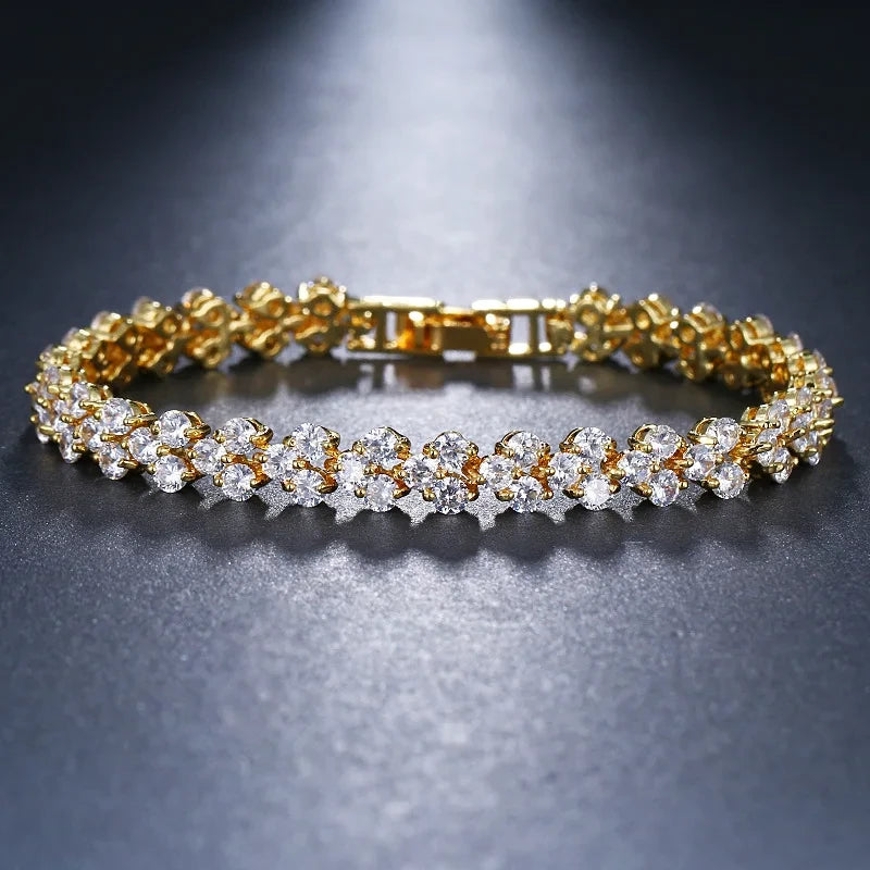 Cubic Zirconia Tennis Bracelet