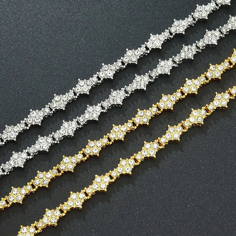 Round Stone Cubic Zirconia Bracelet