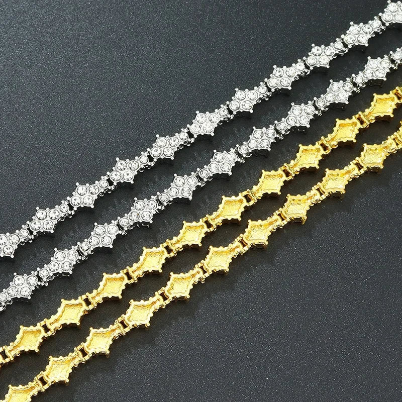 Round Stone Cubic Zirconia Bracelet