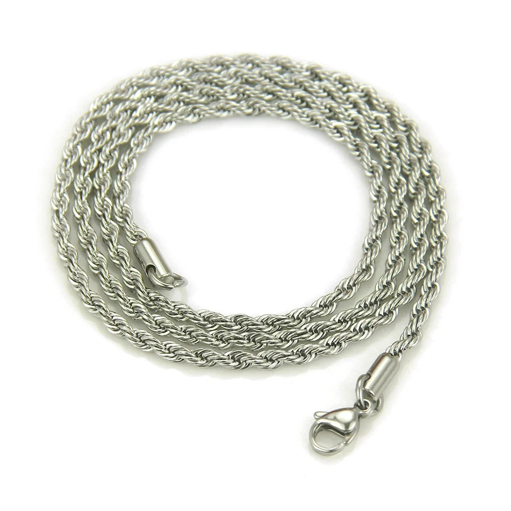 Iced Out Dollar Sign Cuban Chain