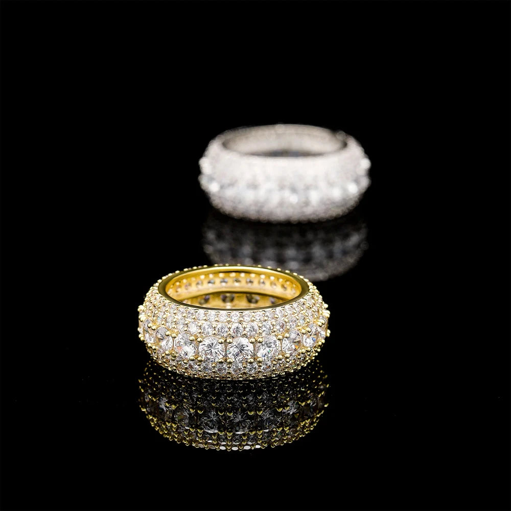 Iced Out Cubic Zirconia Ring