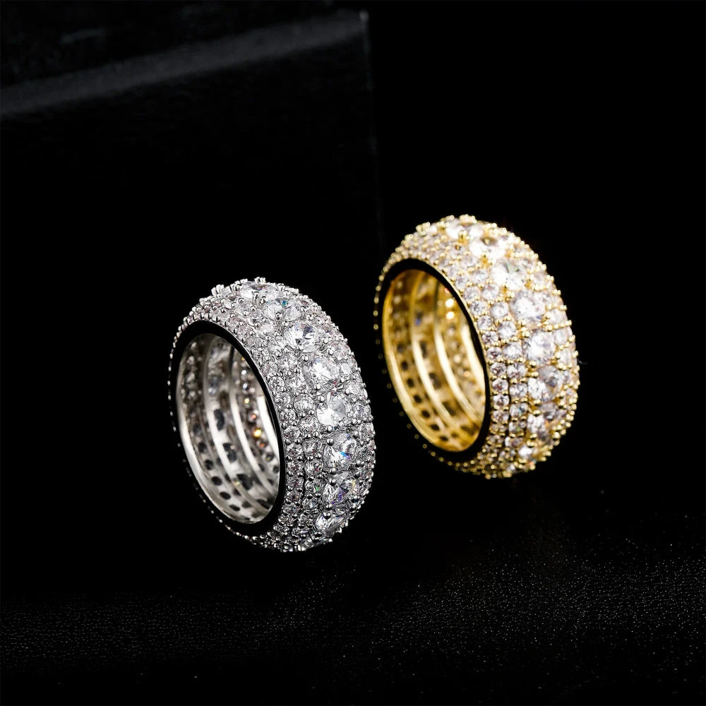 Iced Out Cubic Zirconia Ring
