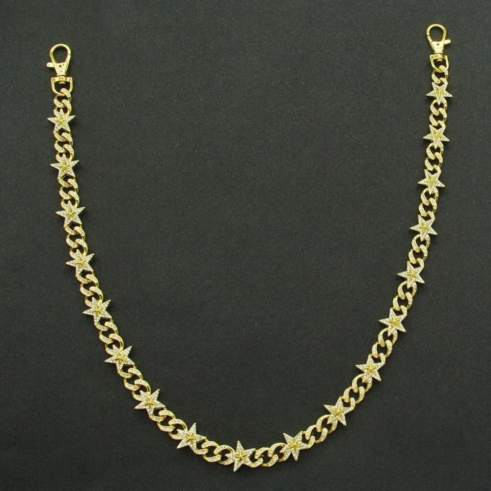 Iced Star Cuban Link Necklace