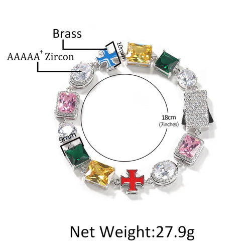 Baguette Cubic Zirconia Jewelry Set