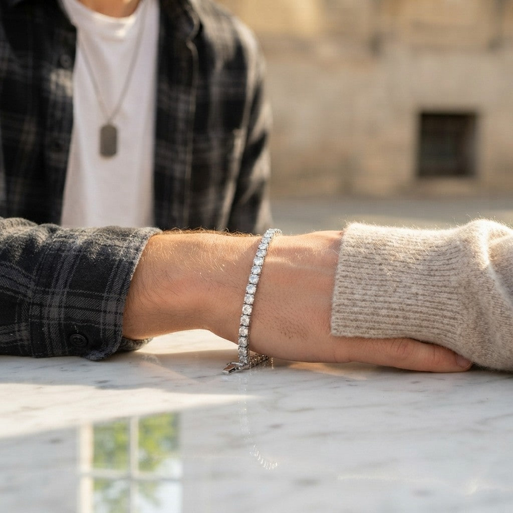 Cubic Zirconia Tennis Bracelet