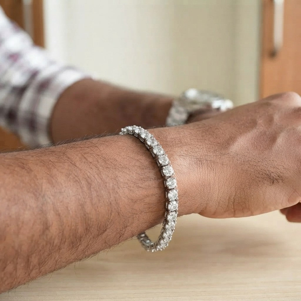 Cubic Zirconia Tennis Bracelet